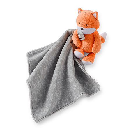 carters pink fox plush