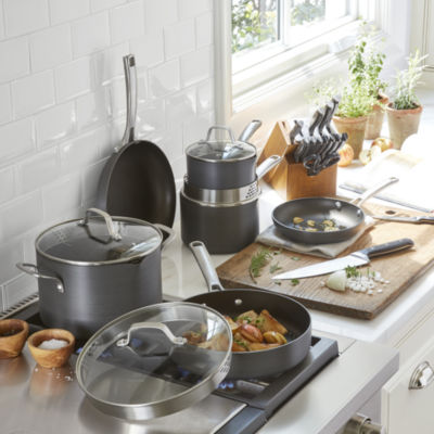 Calphalon Classic 10 pc Hard Anodized Nonstick Cookware Set