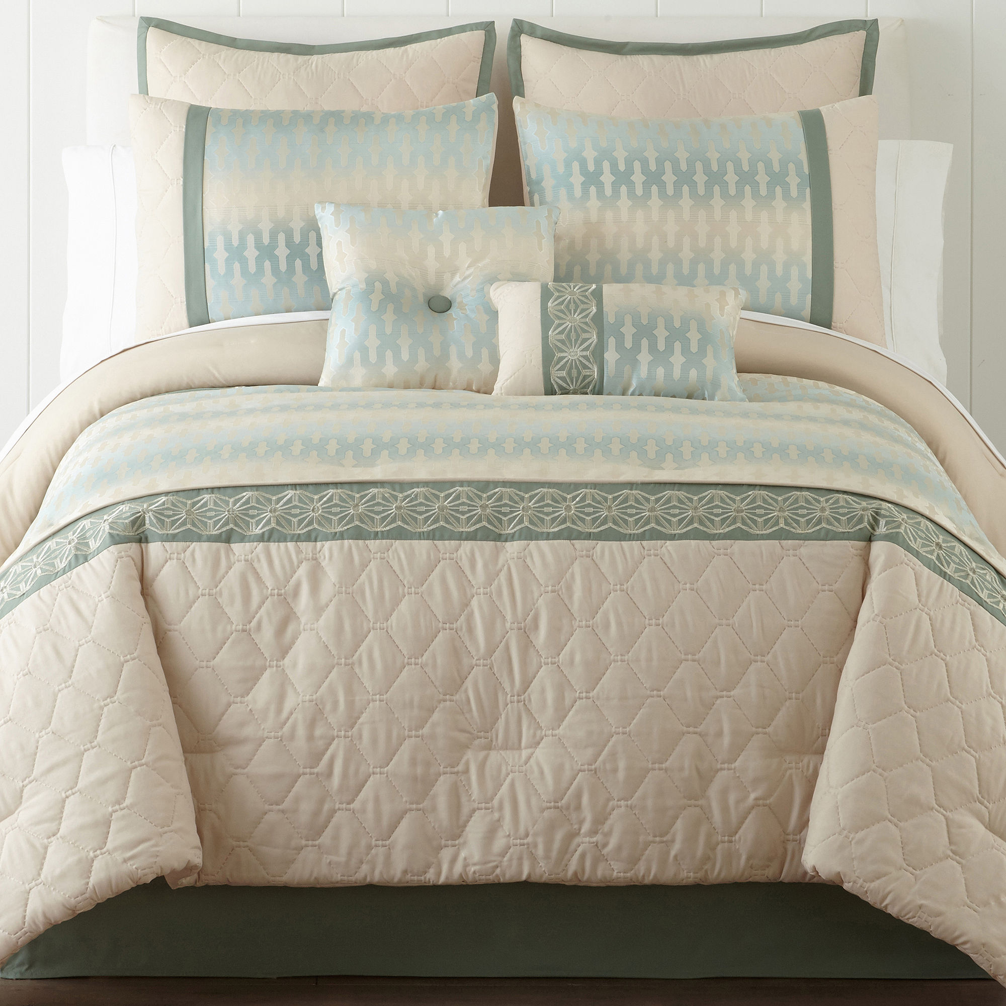 Cadence 6-pc. Jacquard Comforter Set