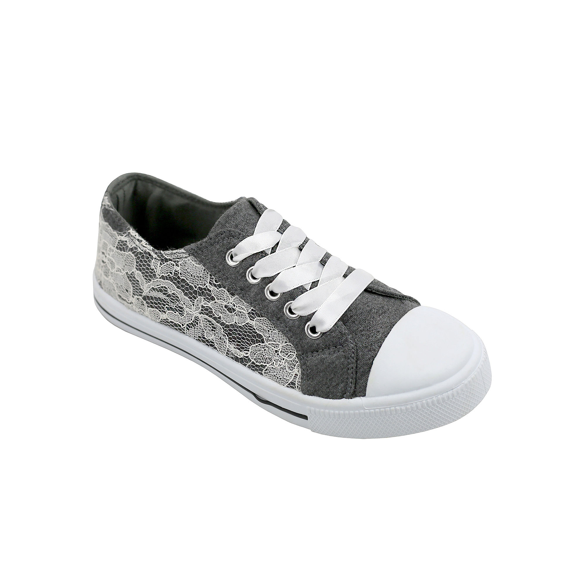 OMGirl Krista Lace Girls Low-Top Sneakers - Little Kids