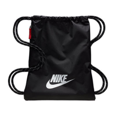 nike heritage gymsack black