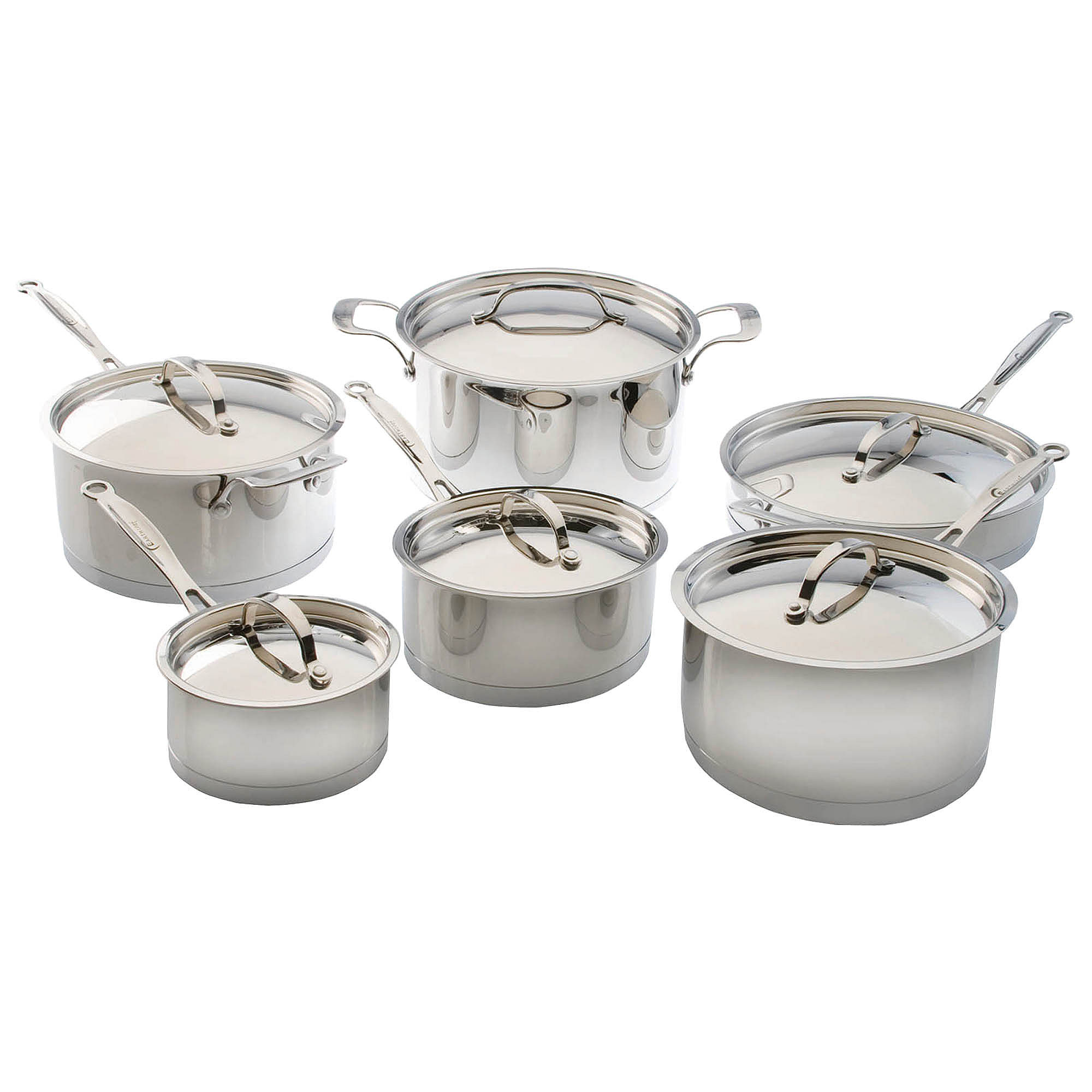 BergHOFF 12-pc. Earthchef Acadian Stainless Steel Cookware Set