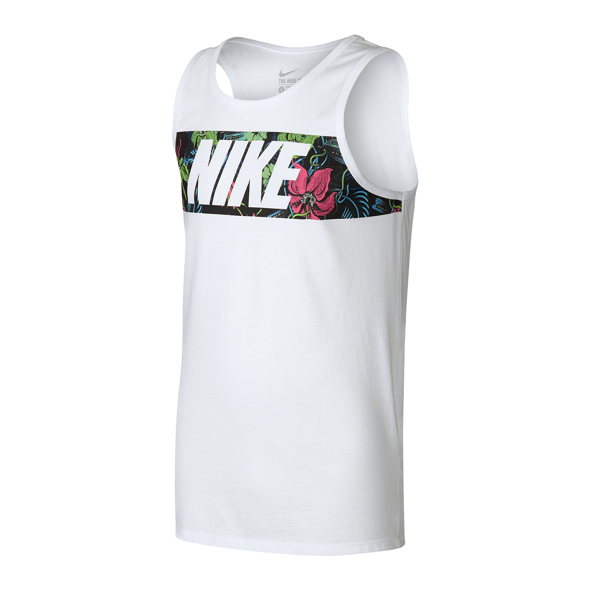 Nike floral tank tops hotsell