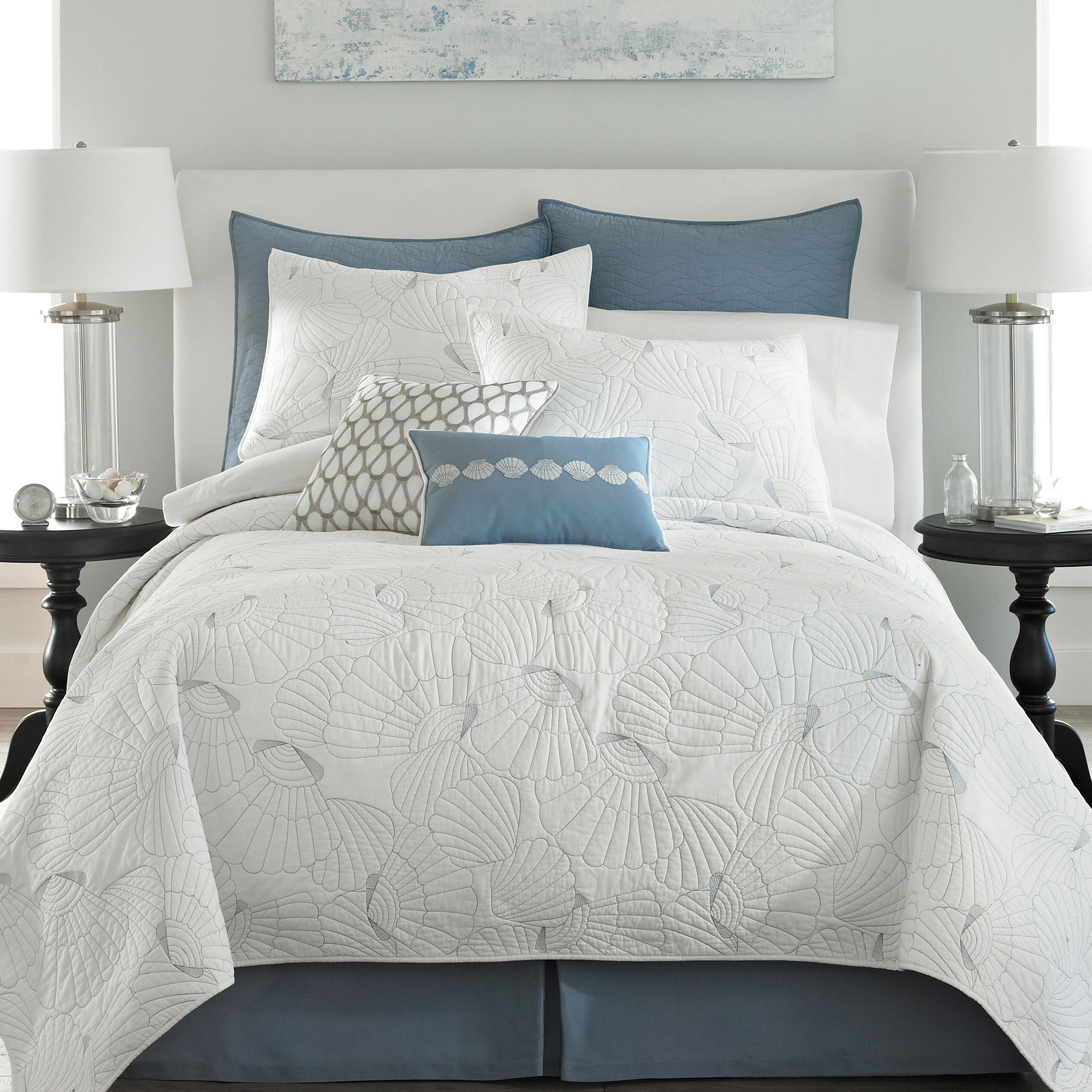 UPC 072123850091 JCPenney Home Oceana Bedskirt