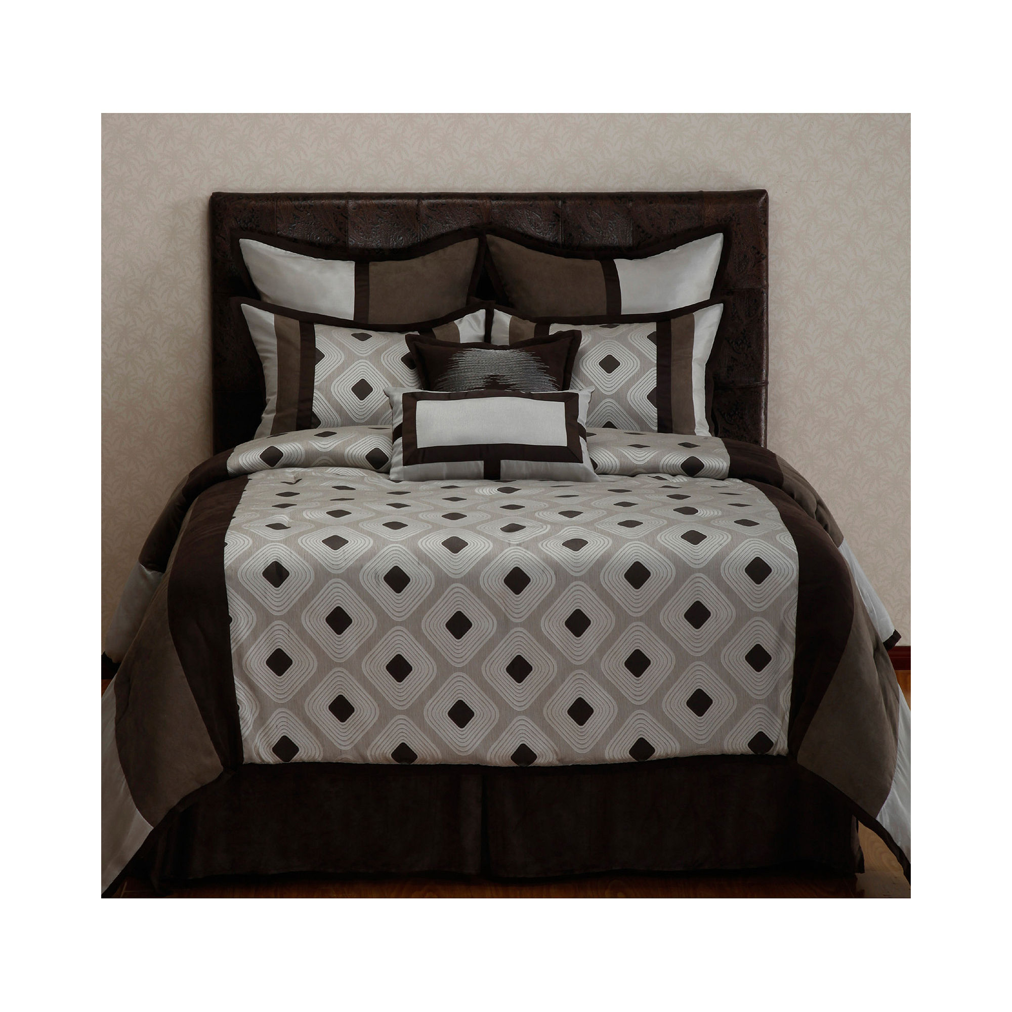 Options:32 Grayson 8-pc. Reversible Comforter Set