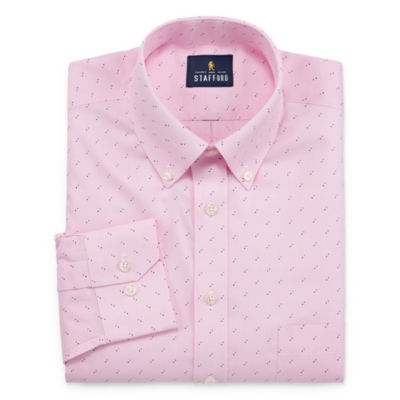 mens pink button down dress shirt