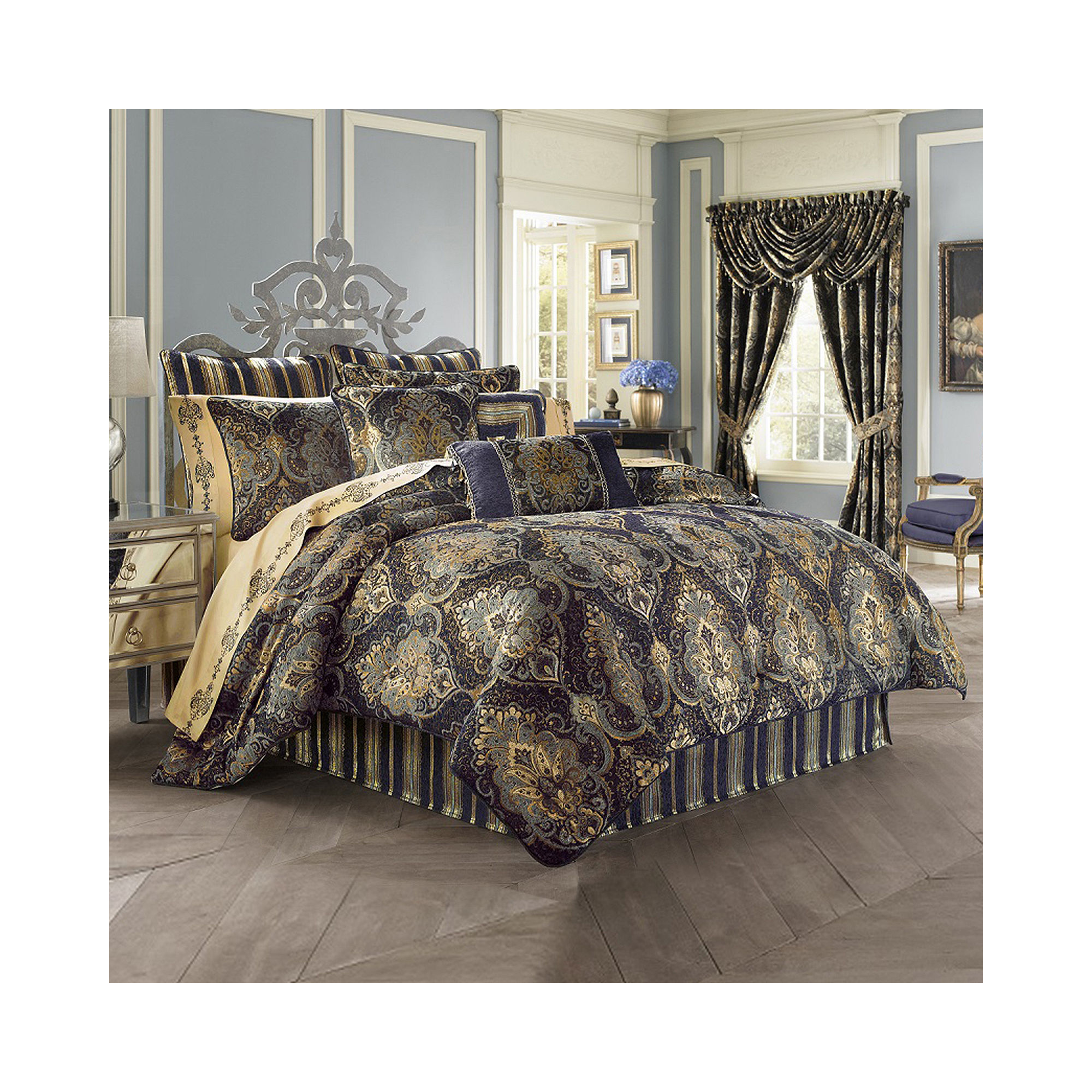 Queen Street Giovana 4-pc. Chenille Comforter Set