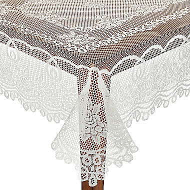 Domay Floral Lace Tablecloth   
