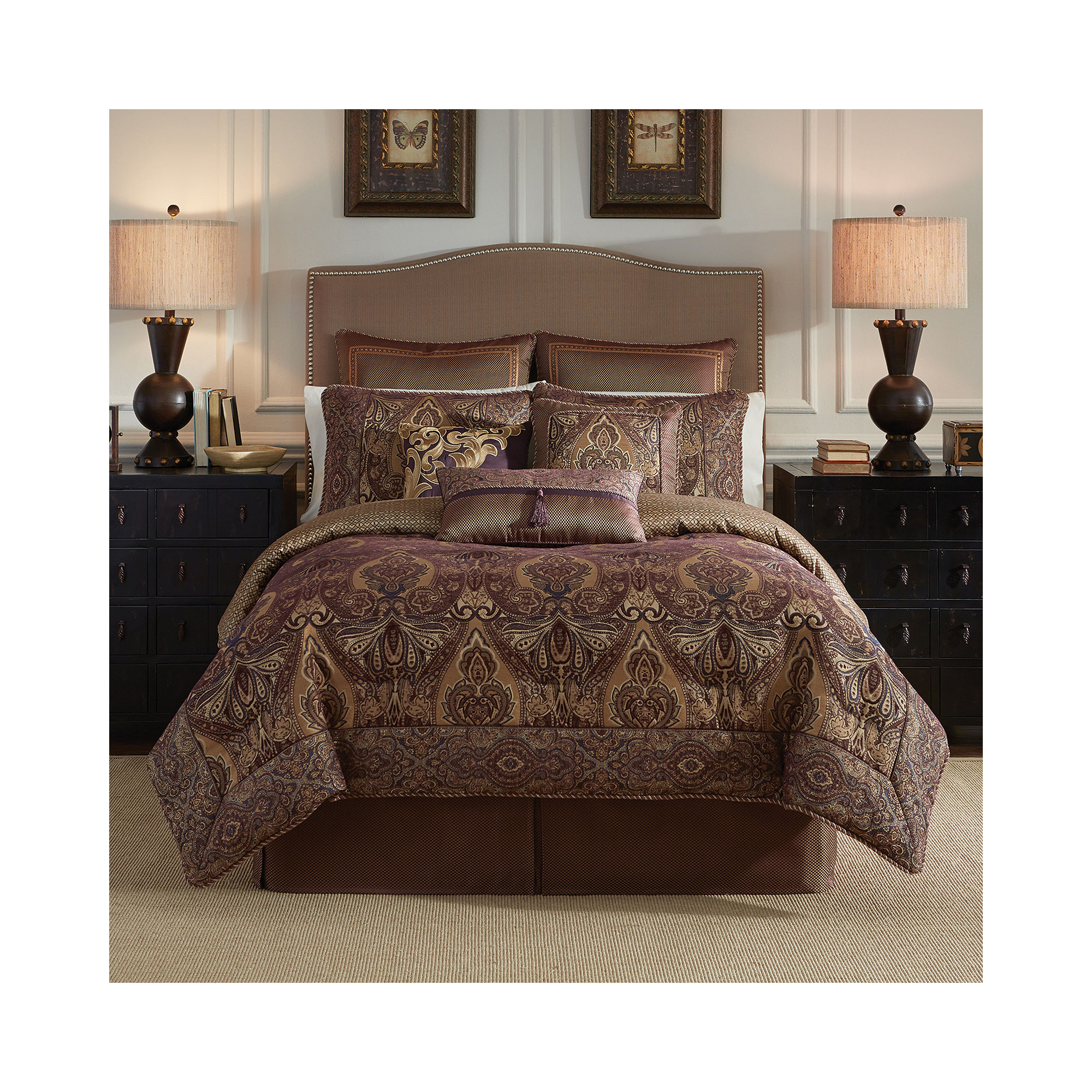 Croscill Classics Athena Jacquard 4-pc. Comforter Set