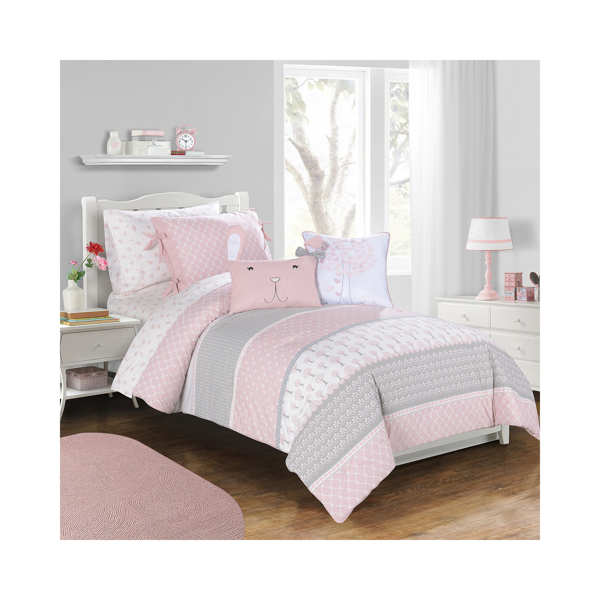 Frank and Lulu Heartwood Forest Comforter Set