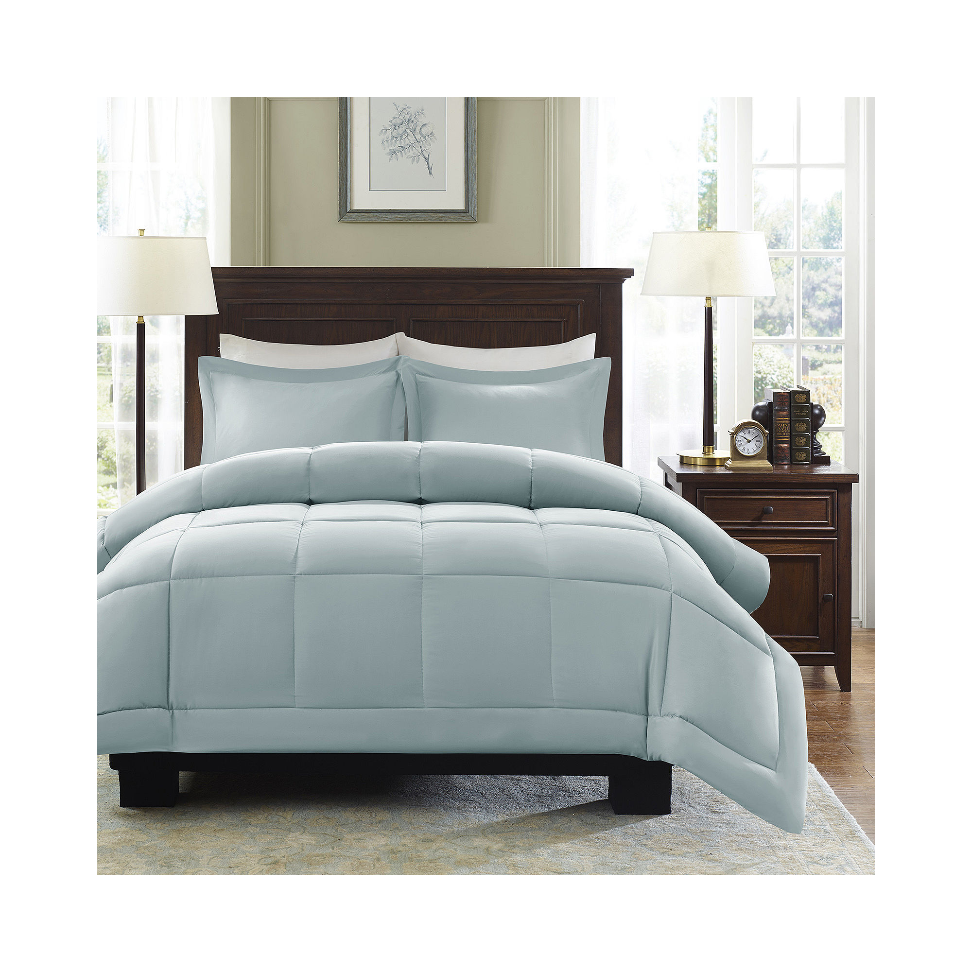 Madison Park Linstrom Microcell Down-Alternative Comforter Set