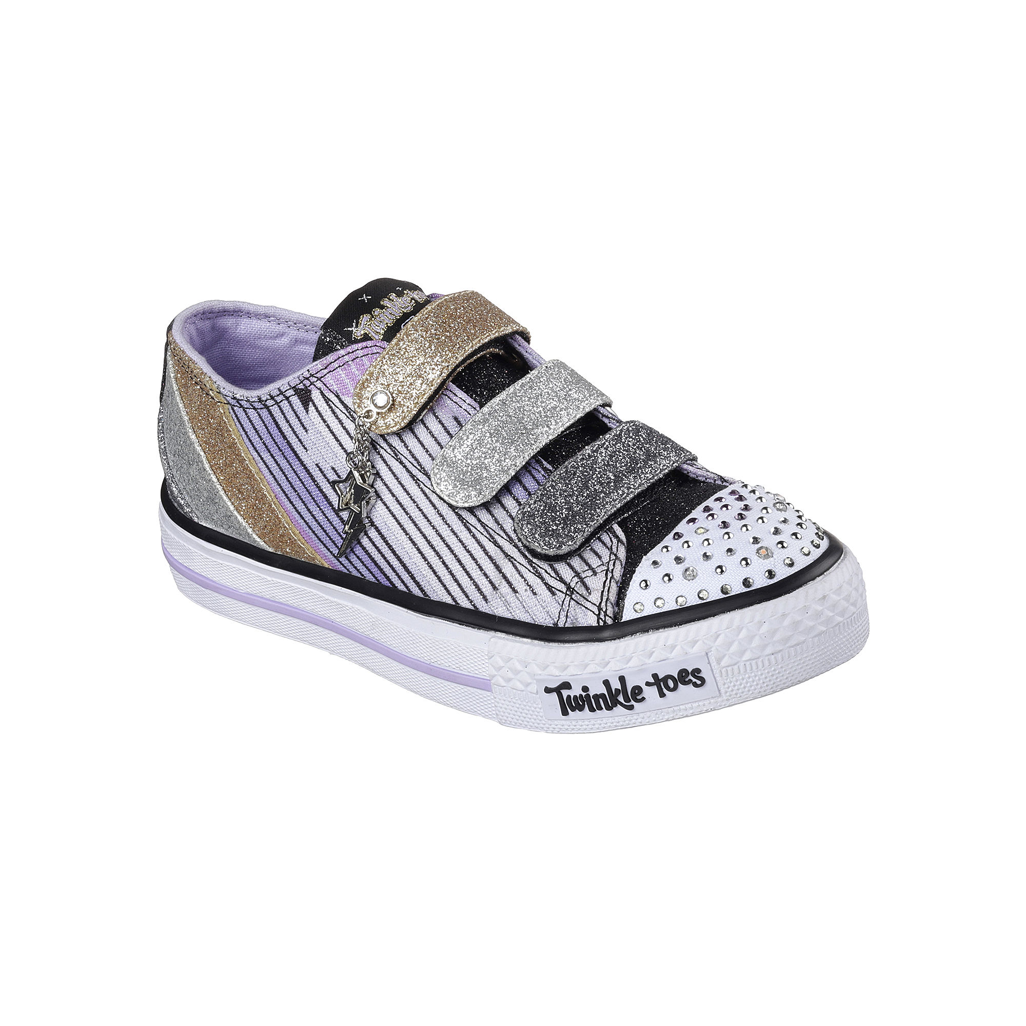 Skechers Twinkle Toes Shuffles Fresh 'n' Fab Sneakers - Little Kids