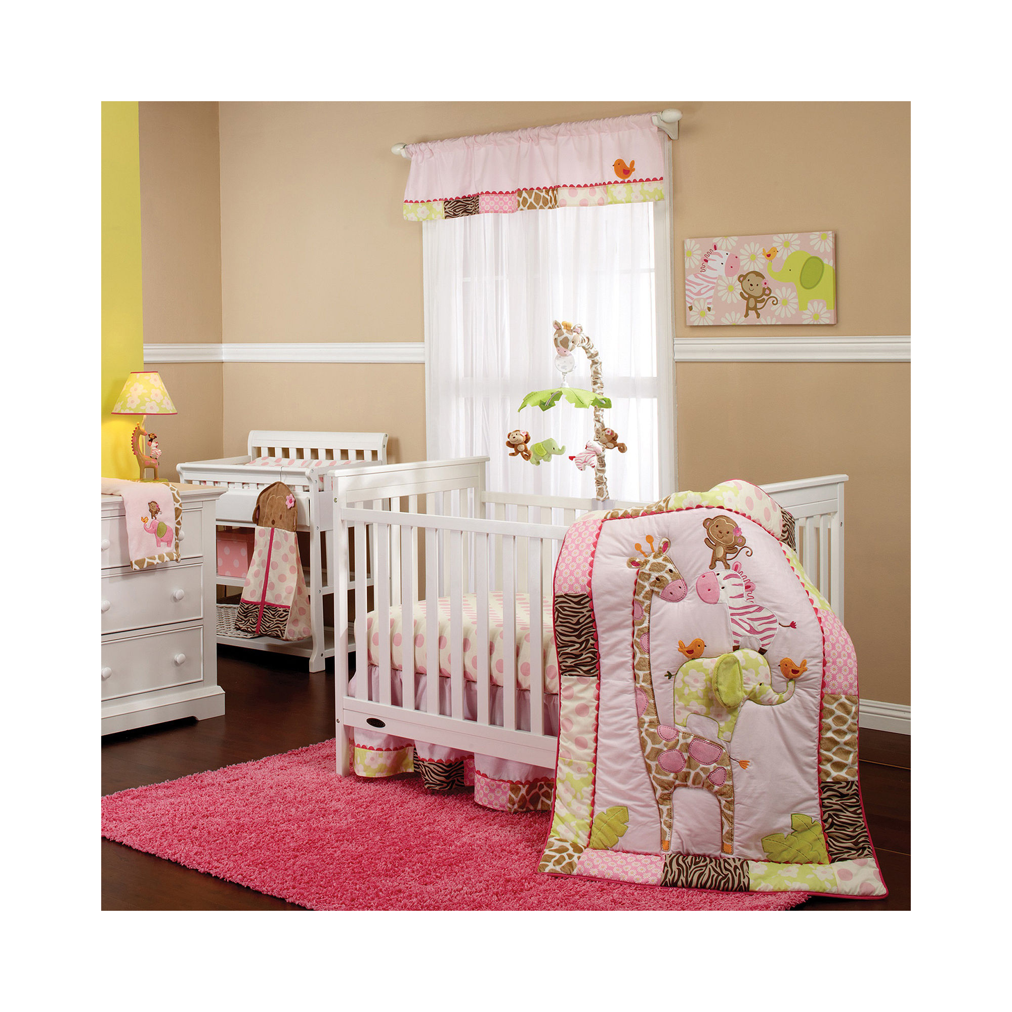 Carter's 4-pc. Jungle Crib Bedding Set - One Size