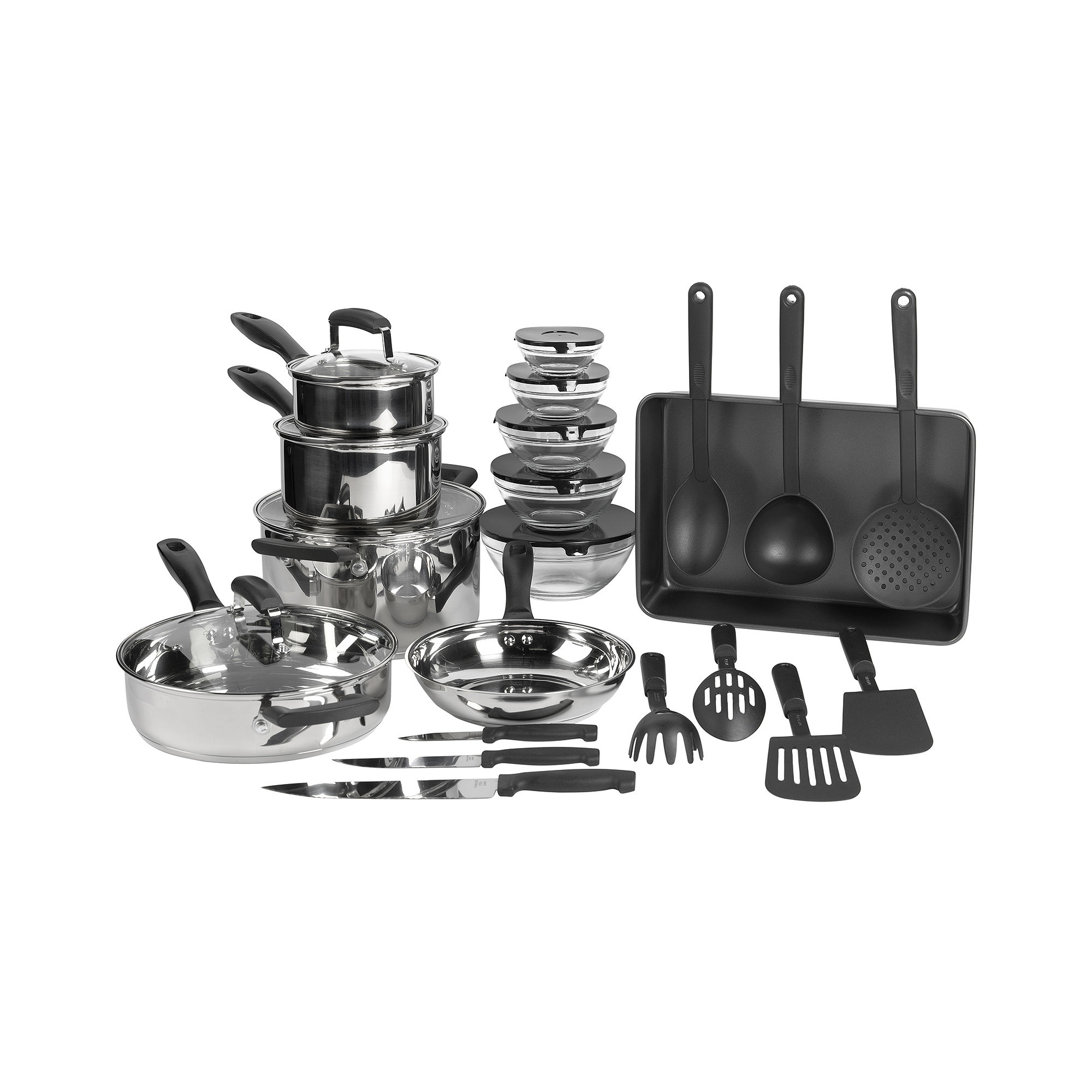 Philippe Richard 25-pc. Stainless Steel Cookware Set