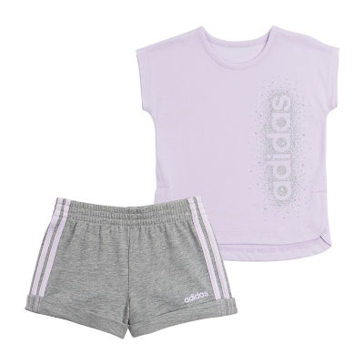 adidas baby girl 2 piece set