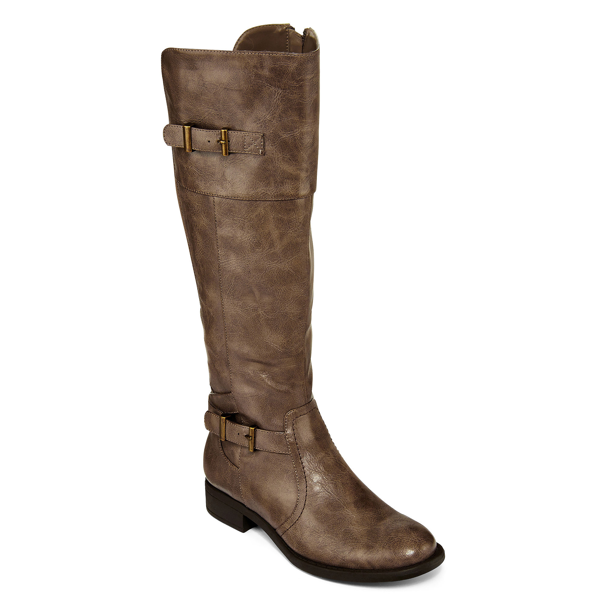 UPC 718987369927 product image for Yuu Rocio Double-Buckle Womens Riding Boots | upcitemdb.com