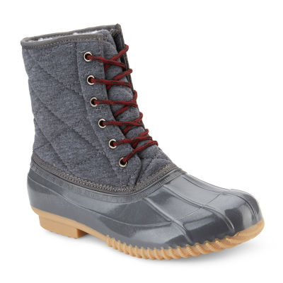 womens duck boots jcpenney