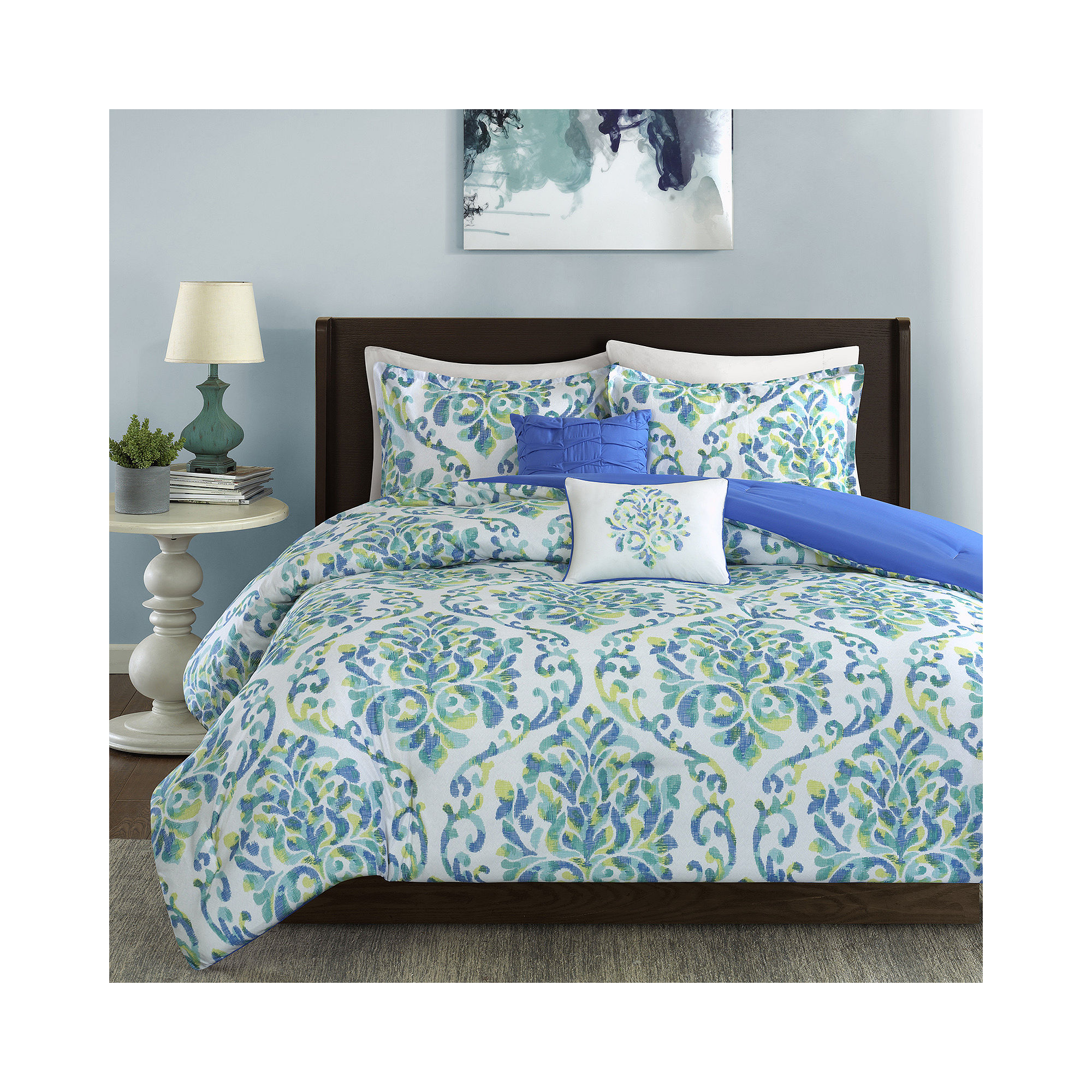 Intelligent Design Dina Damask Comforter Set