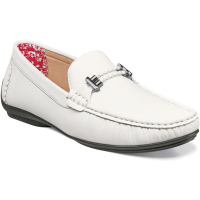 white stacy adams loafers cheap online
