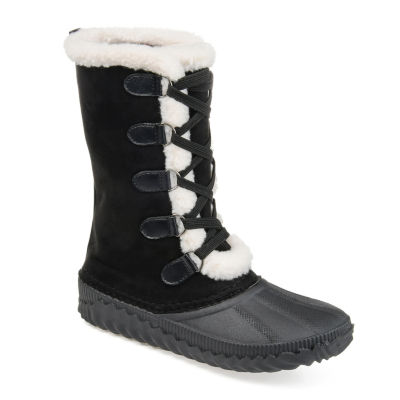 block heel winter boots
