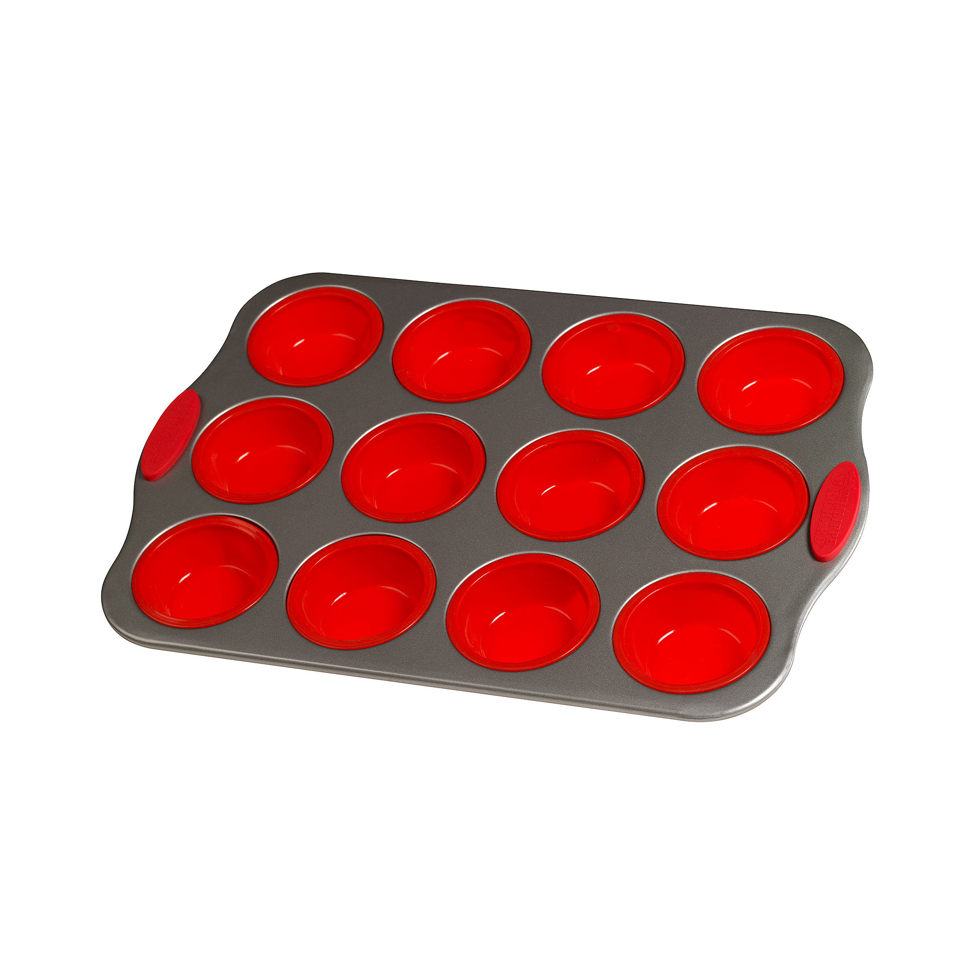 UPC 048552338783 product image for Philippe Richard 12-Cup Silicone Muffin Pan | upcitemdb.com