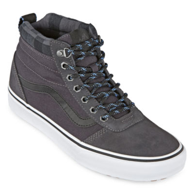 vans ward men's leather skate shoes