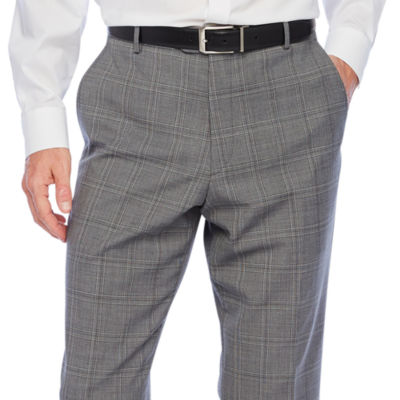 plaid slim fit pants