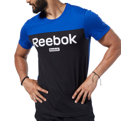 reebok t shirt blue