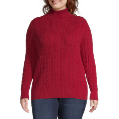 jcpenney plus sweaters