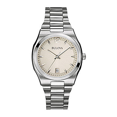 Bulova® Womens Stainless Steel Bracelet Watch 96M126