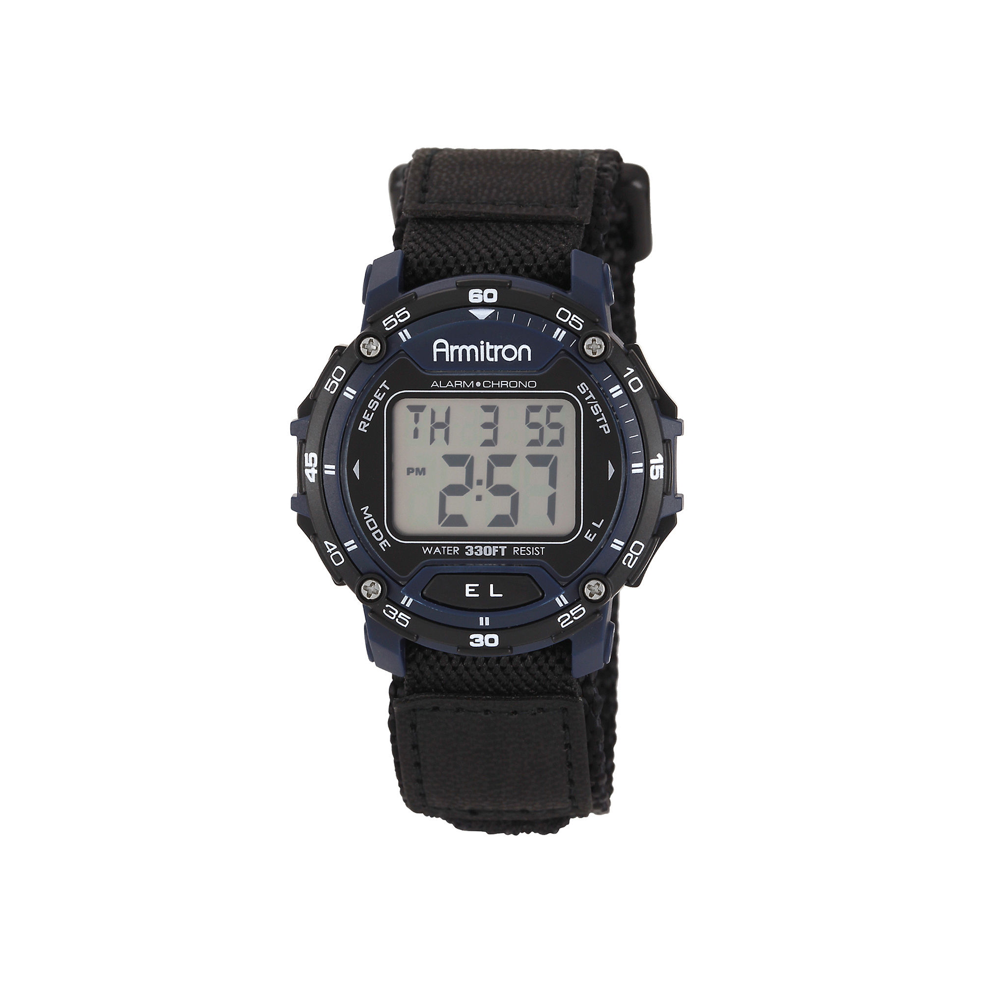 UPC 086702524372 product image for Armitron Mens Black & Navy Chronograph Digital Sport Watch | upcitemdb.com