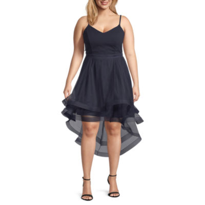 city triangle sleeveless party dress