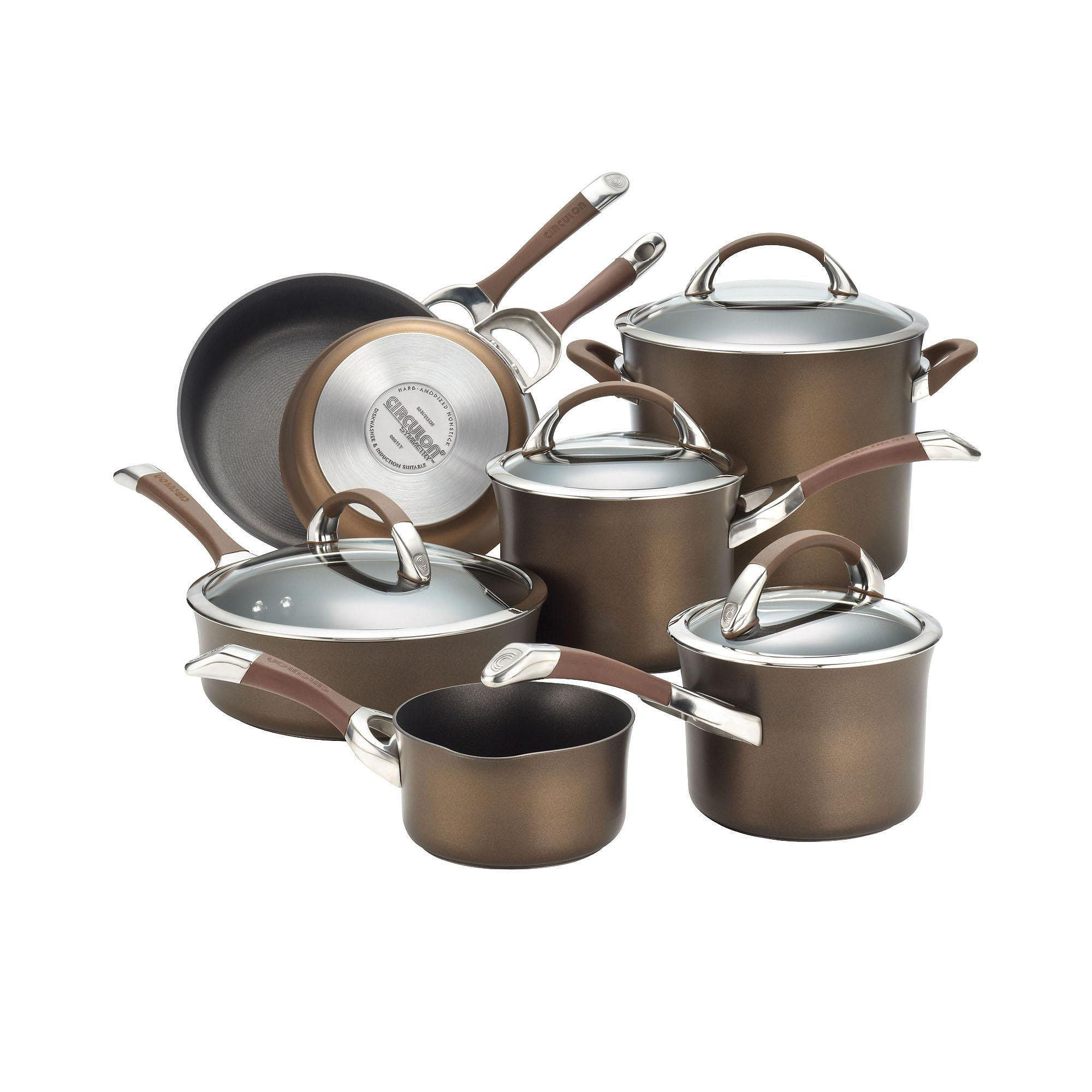 Circulon Symmetry 11-pc. Hard-Anodized Cookware Set