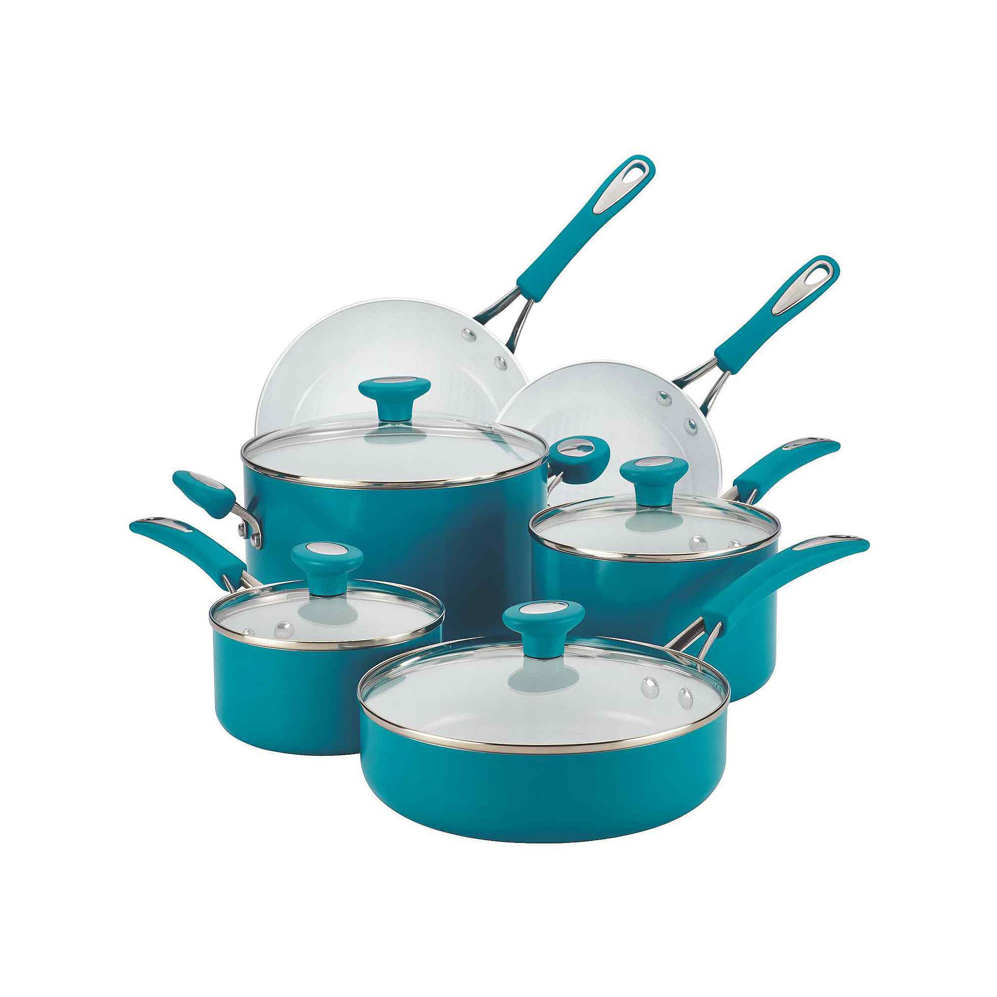 SilverStone Ceramic CXi 12-pc. Nonstick Cookware Set