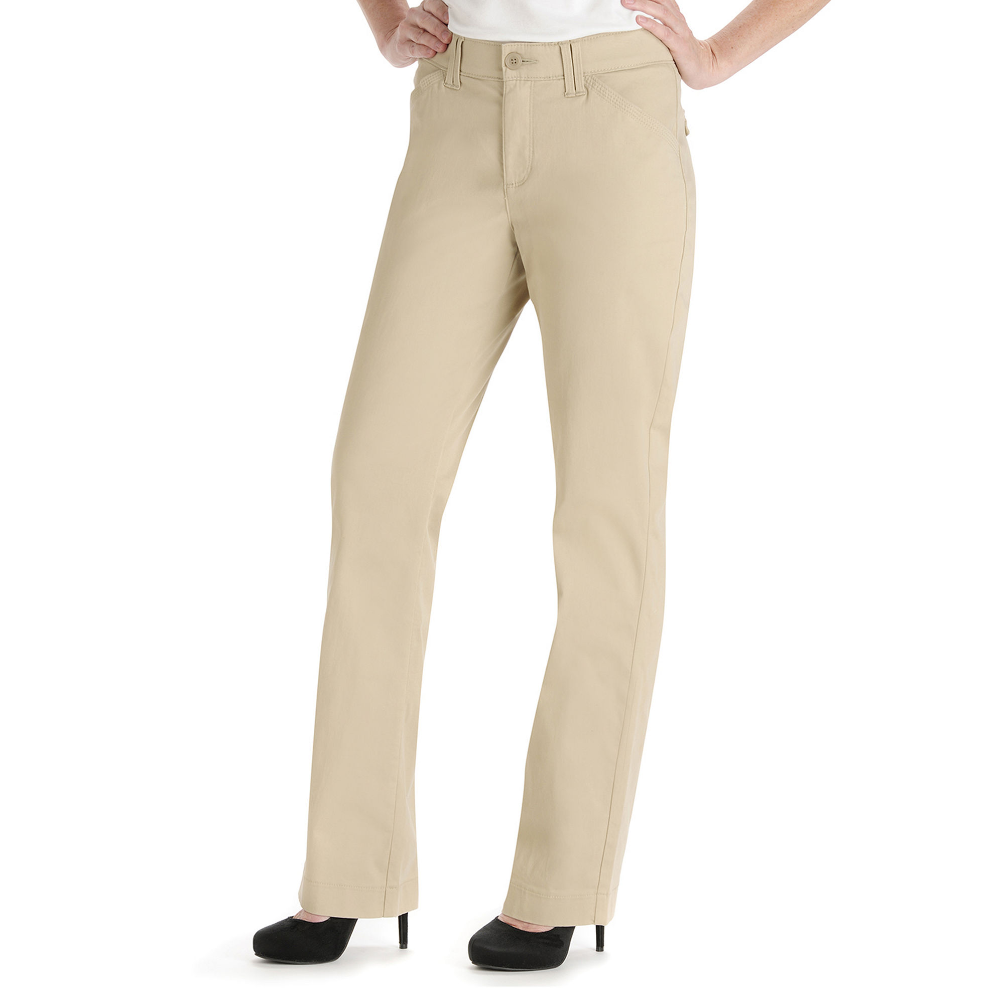 UPC 040326825345 product image for Lee Kassidy Comfort Fit Straight-Leg Twill Pants | upcitemdb.com