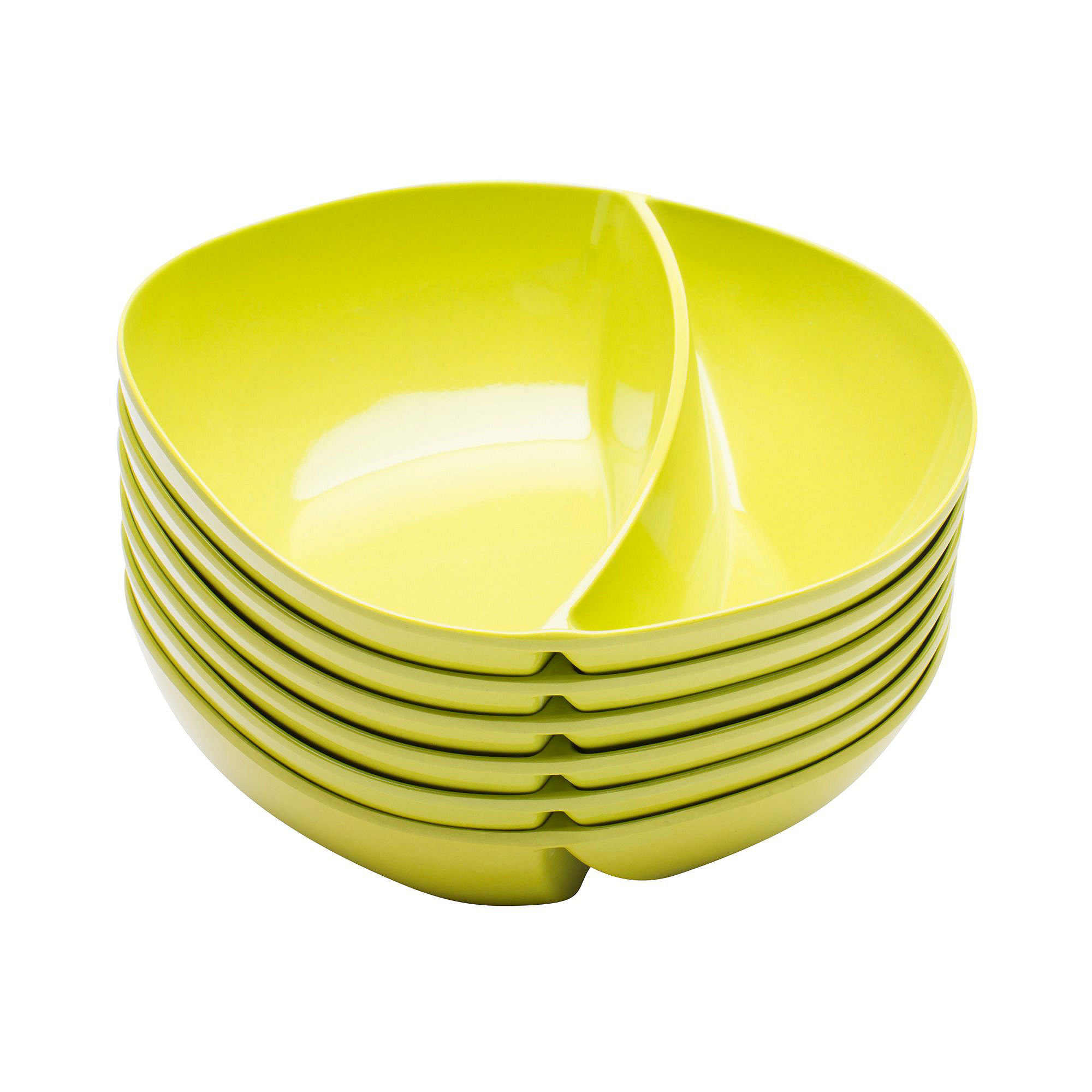 UPC 707226721695 product image for Zak Designs Moso Set of 6 Divided Bowls | upcitemdb.com