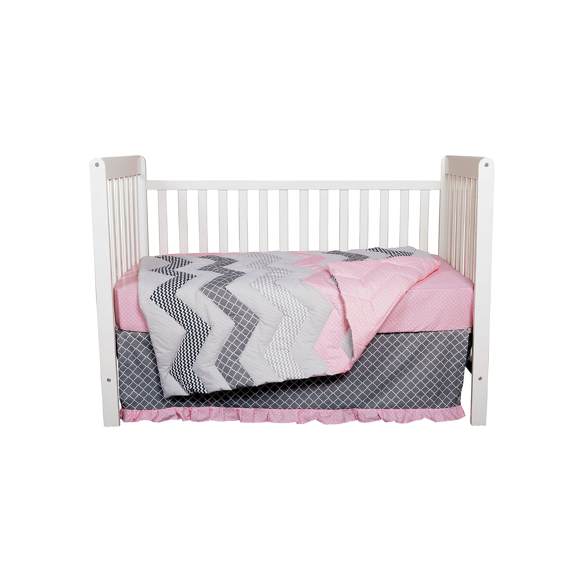 Trend Lab 3-pc. Cotton Candy Crib Bedding Set