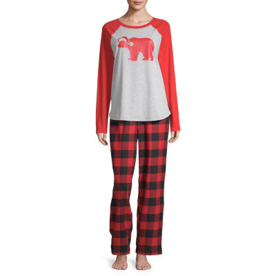 petite buffalo plaid pajamas