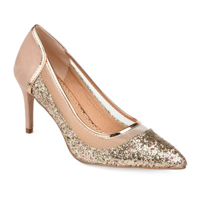 jcpenney rose gold heels