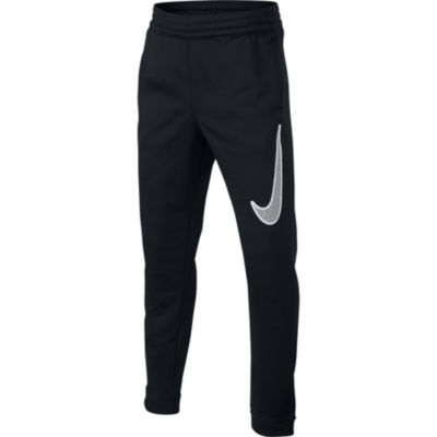 nike football academy tapered joggers in black