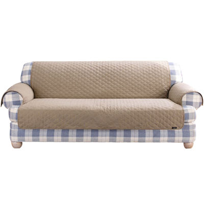 SURE FIT Cotton Duck Sofa Pet Furniture Cover JCPenney