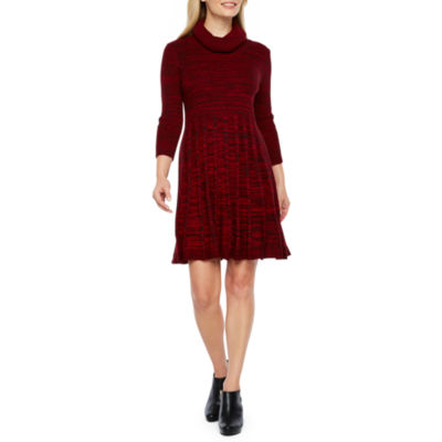 jcpenney petite sweater dresses