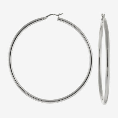 Sterling Silver Hoop Earrings Sterling Silver Hoop Earrings