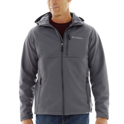 columbia men's ascender hooded softshell jacket