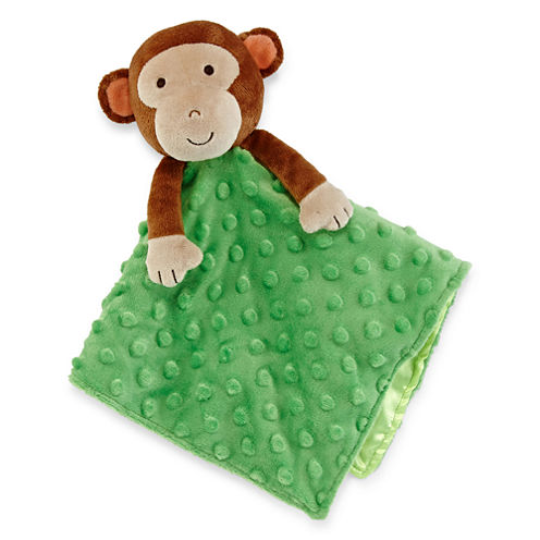 Image result for Okie Dokie® Plush Monkey Snuggle Buddy Blanket