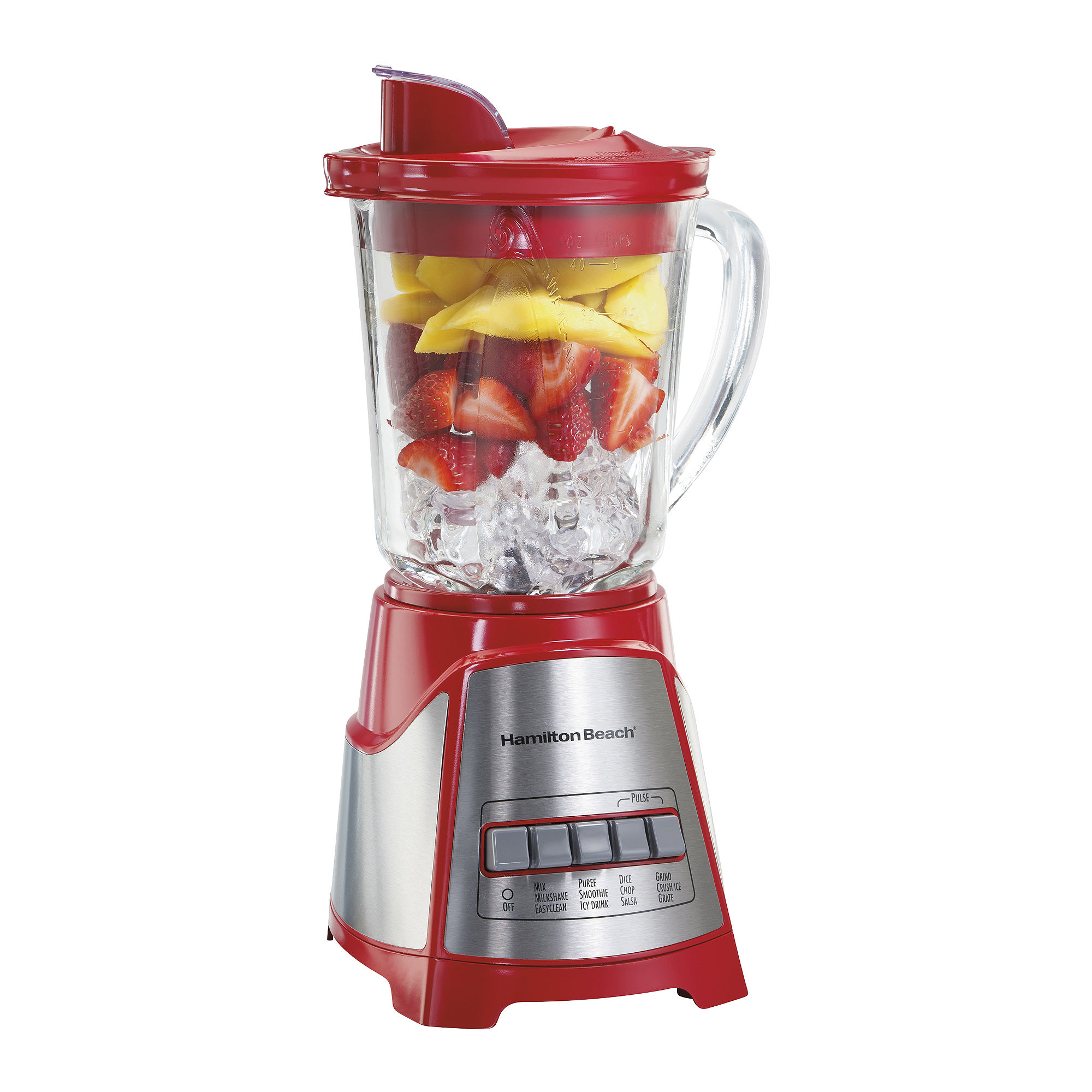 Hamilton Beach Wave Crusher Glass Jar Blender