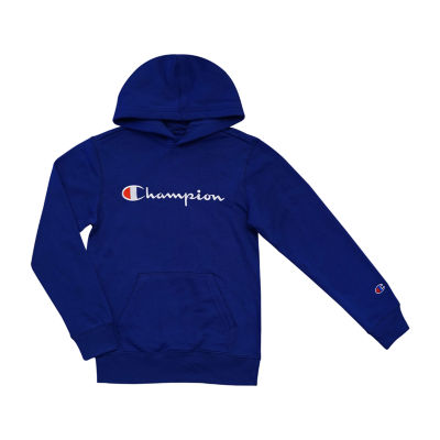 boys blue champion hoodie