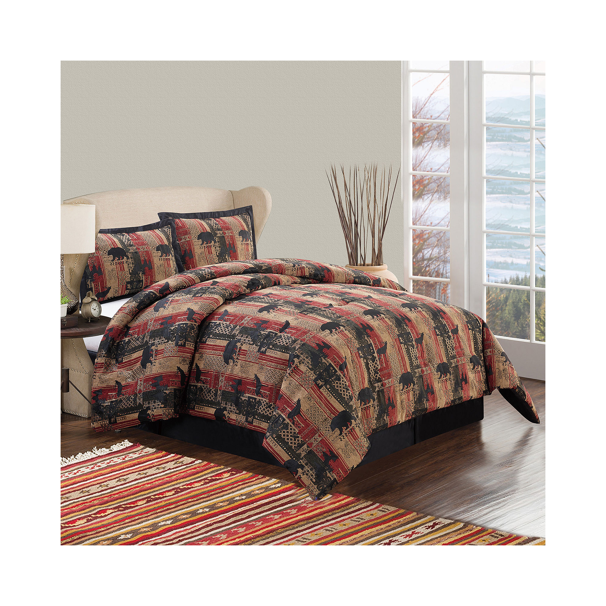 Rhineback 4-pc. Comforter Set