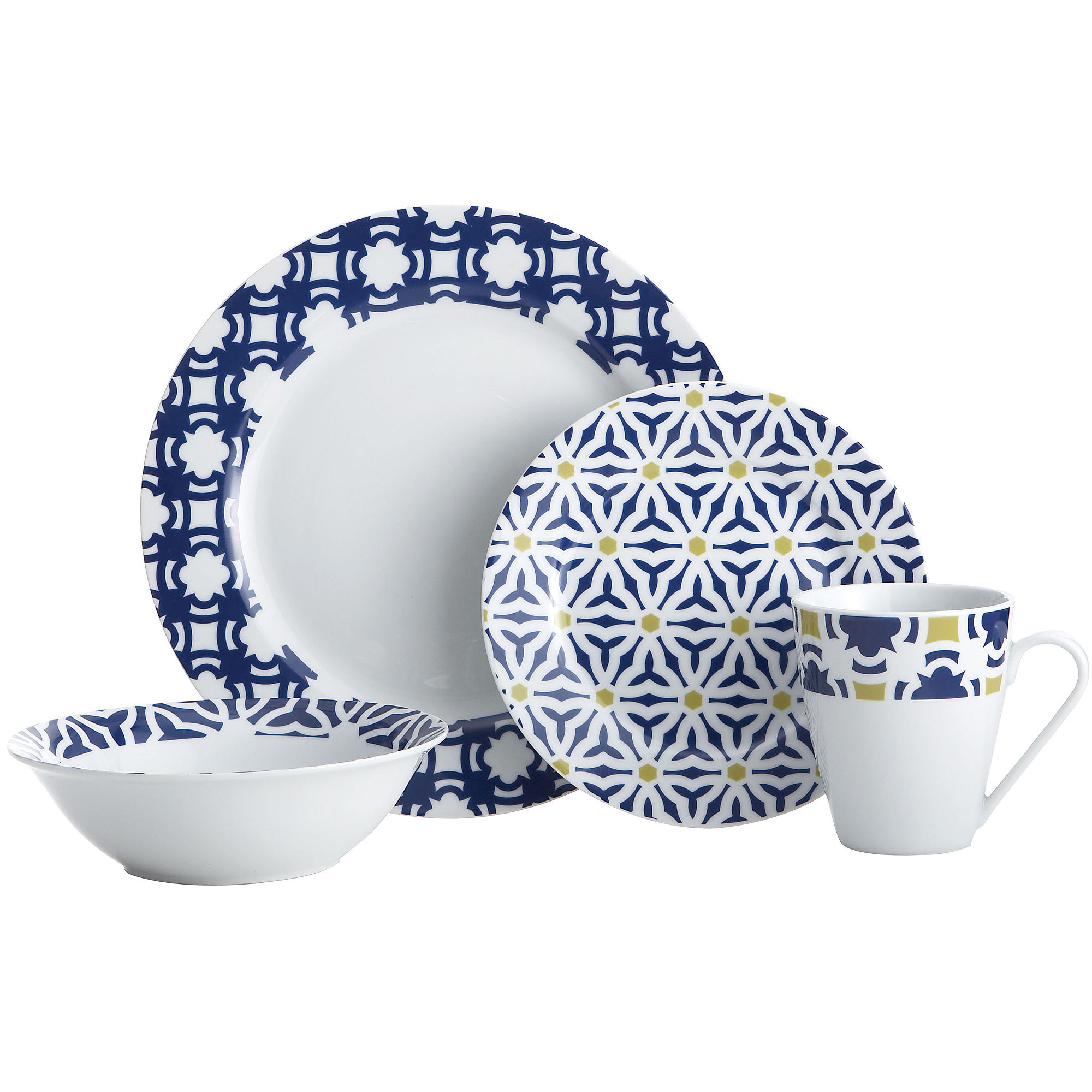 UPC 079363010025 product image for Oneida Blue Capella 16-pc. Dinnerware Set | upcitemdb.com