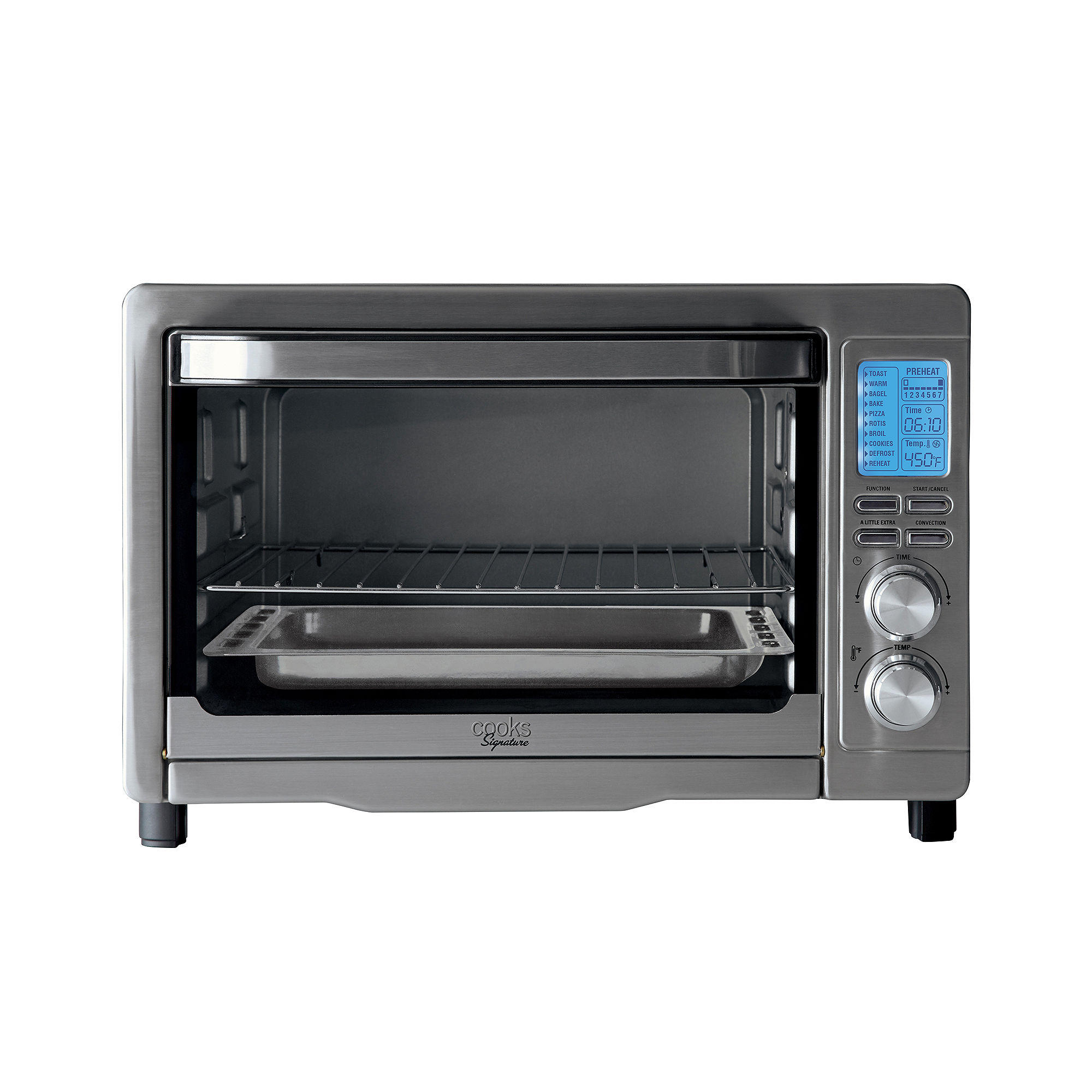 Cooks Signature 6-Slice Convection\/Rotisserie Toaster Oven